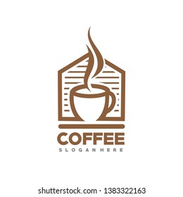 Coffee, Coffe Shop, Cafe Logo Design Inspiration Vector
