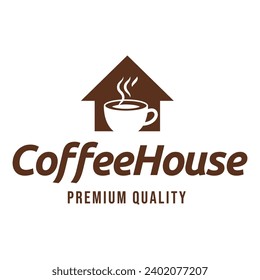 Coffee, Coffe Shop, Cafe Logo Design Vector on white background