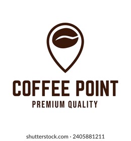 Coffee, Coffe Shop, Cafe Logo Design Vector on white background