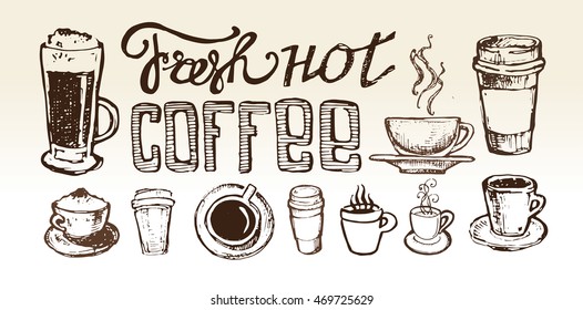 Coffee Cup Sketch Images Stock Photos Vectors Shutterstock