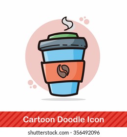 coffee color doodle