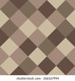 Coffee Colors Seamless Texture. Abstract Vector Background.