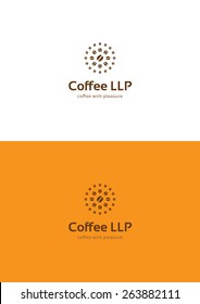 Coffee company logo teamplate.