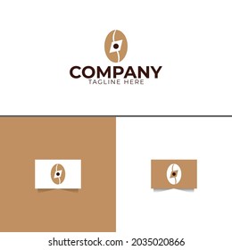 Coffee Compass Logo Design Template