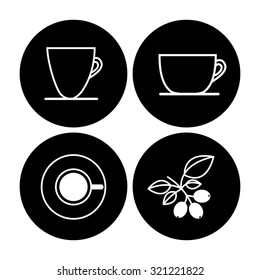 Coffee concept about coffee cup design, vector illustration eps 10