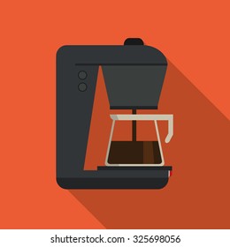 Coffee  concept with decoration icons design, vector illustration 10 eps graphic.