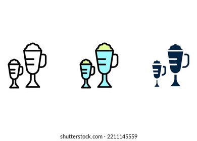 Coffee concept line icon. Simple element illustration. Coffee concept outline symbol design.
