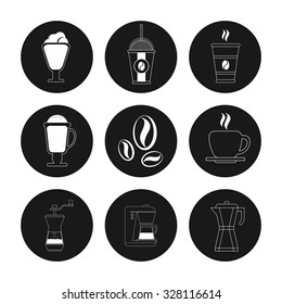 Coffee  concept with coffee mug design, vector illustration 10 eps graphic.