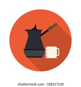 Coffee  concept with coffee mug design, vector illustration 10 eps graphic.