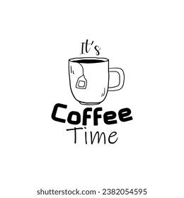 Coffee concept  Vector illustration design for mugs, cups, prints, posters, t shirts etc