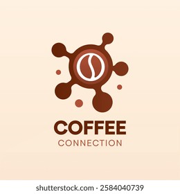 Coffee Connection Logo Design Template. Good for Business, Agency, Community and Organization