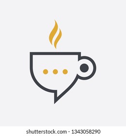 Coffee And Conversation Logo Design