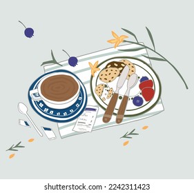 coffee and cookies picnic coffee cookies