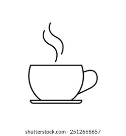 coffee cop icon. tea cup icon vector