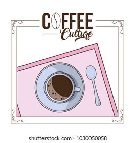 Coffee culture concept