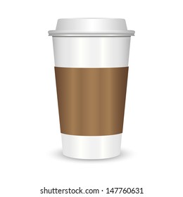 Coffee cup with 
