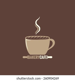 coffee cup bakery concept background