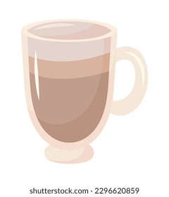 Coffee cup beverage icon isolated