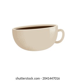 icono aislado de bebida de taza de café