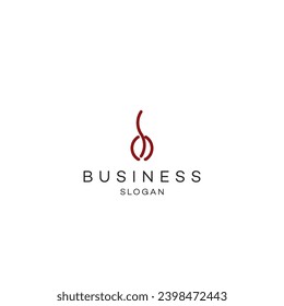 Coffee cup business logo design