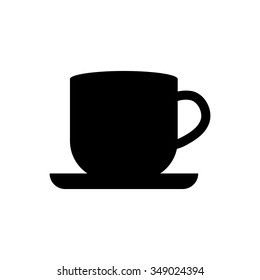 Coffee cup button