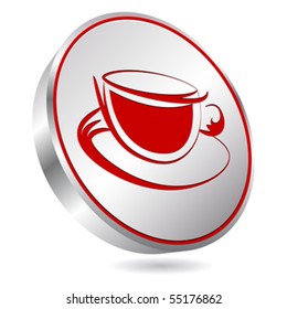 coffee cup button