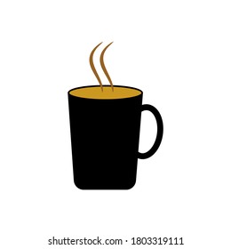 Café taza Café Café Etiqueta del café material vector vectorial