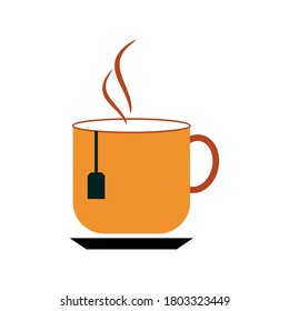 Coffee cup Cafe Coffee label vector material vector