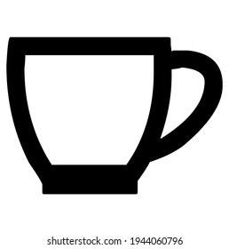 Café con café, capuchino o espresso, vectorial, ilustración, en color blanco y negro, aislado en fondo blanco