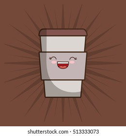 coffee cup cartoon