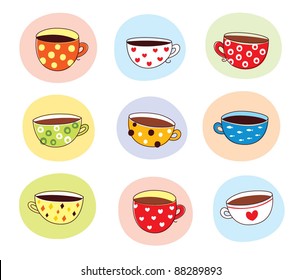 coffee cup collection