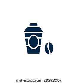 Coffee cup concept line icon. Simple element illustration. Coffee cup concept outline symbol design.