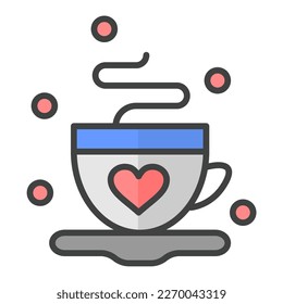 taza de café pegatina linda para la decoración de etiquetas 