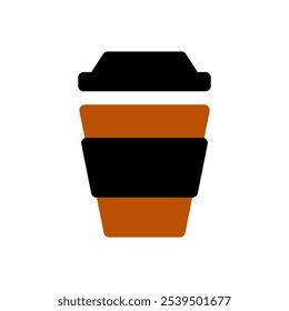 Coffee cup design elements for branding