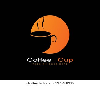 coffee cup design icon background - Vector