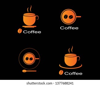 coffee cup design icon background - Vector
