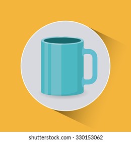 coffee cup design, vector illustration eps10 graphic 
