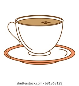 coffee cup with dish