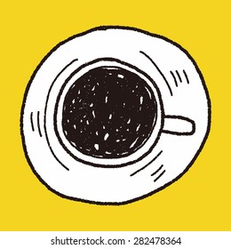 coffee cup doodle