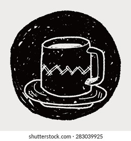 coffee cup doodle