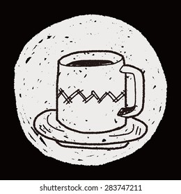 coffee cup doodle