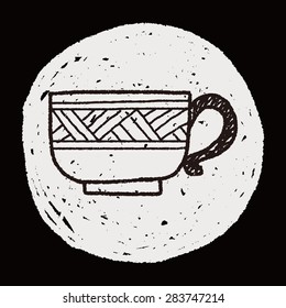 coffee cup doodle