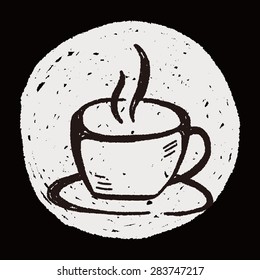 coffee cup doodle