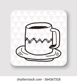 coffee cup doodle