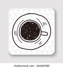 coffee cup doodle
