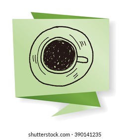 coffee cup doodle