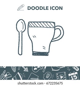 coffee cup doodle