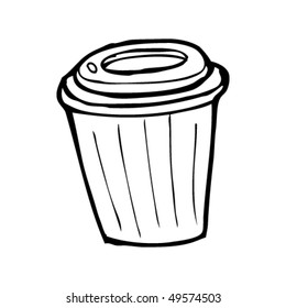 dibujo de taza de café