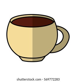 coffee cup drink icon vector illustration design