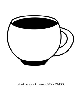 coffee cup drink icon vector illustration design